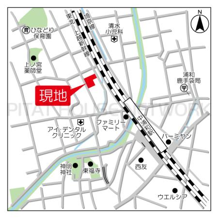 マンション（埼玉県さいたま市桜区）埼京線 「中浦和」駅 徒歩4分